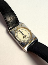 Jaeger LeCoultre Moon-Phase 400.6.20 UltraRare, Black leather crocodile strap