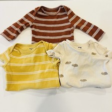 Lot of 3 Baby Boy  s One Piece's 3 Months Carter H M Gerber