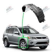 Radlauf StoßStange Vorne Rechts FüR Mitsubishi Outlander 2007 - 2010