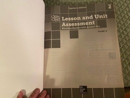 Open Court Language Arts Handbook & Unit Assessment Book 2 Grade 5 McGraw Hill - Picture 5 of 6