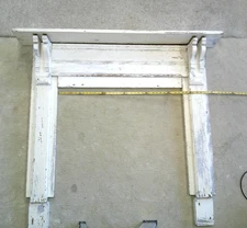 Antique Fireplace Mantel Surround, Wood, Eastern Shore of VA, @1880