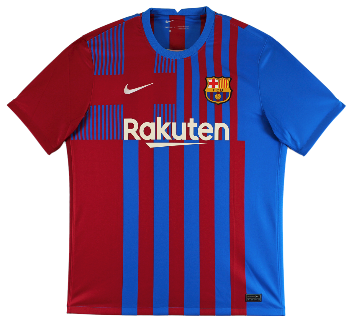 Barcelona Ansu Fati Authentic Signed Red & Blue Nike Jersey