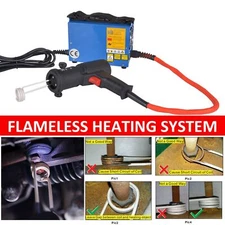1500W Magnetic Induction Heater Kit Automotive Flameless Bolt Heat Tool W/ coils