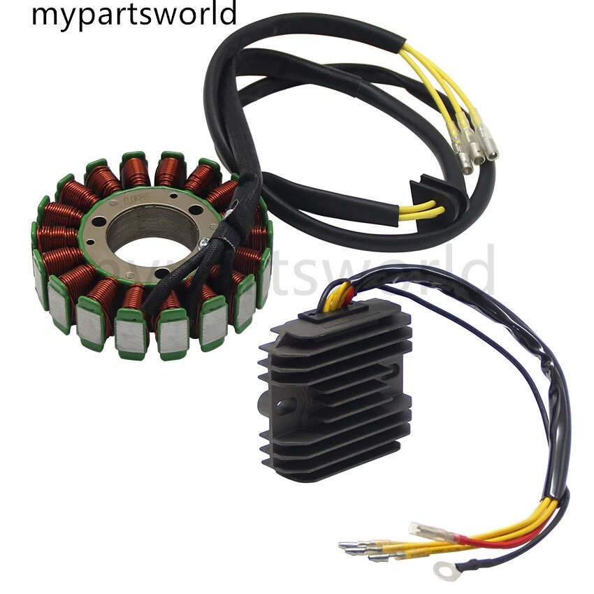 For Suzuki Stator Coil+Regulator Rectifier GS300L GS400X GS450G GS500E GS650E - Imagem 4 de 4