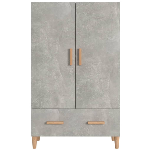 Modern Sideboard Cabinet Home Storage Cupboard 2 Doors & 1 Drawer Highboard Unit - Picture 19 of 36