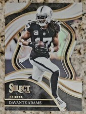 Sports Cards 2023 Panini Select Davante Adams Silver Die Cut Prizm Club Level...