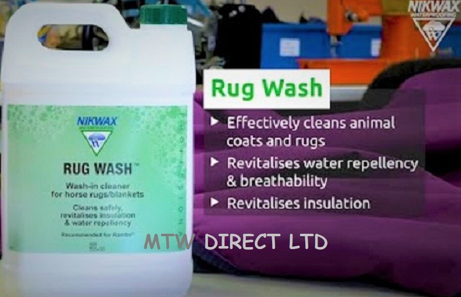 NIKWAX RUG WASH 25 LITRES for HORSE RUGS WASHING eBay