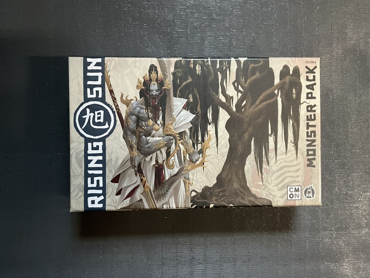 Rising Sun Boardgame- Monster Pack From CMON *Still Sealed Rising Sun Boardgame- Monster Pack From CMON *Still Sealed