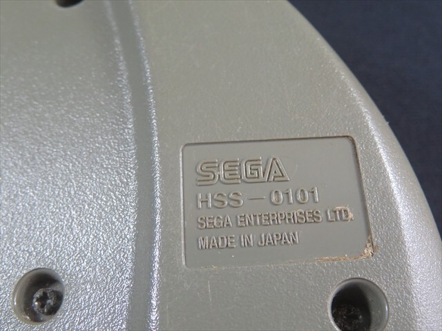 Manette Sega Saturn Grise Officielle (Japon) – Testée Fonctionnelle – Avec Boîte Endommagée