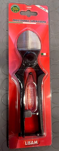 LISAM 2/B SUPER LIGHT DOUBLE CUT PRUNING SHEARS CM 19