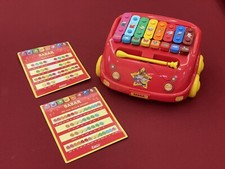 Jouet Vintage BABAR Lansay Xylophone Roulant Complet Fonctionne 1990