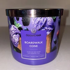Goose Creek Candle BOARDWALK CONE 14.5 Oz Triple Wick Tumbler