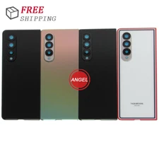Back Battery Door +Camer Glass lens Cover For Samsung Galaxy Z Fold 1 2 3 4 5 6