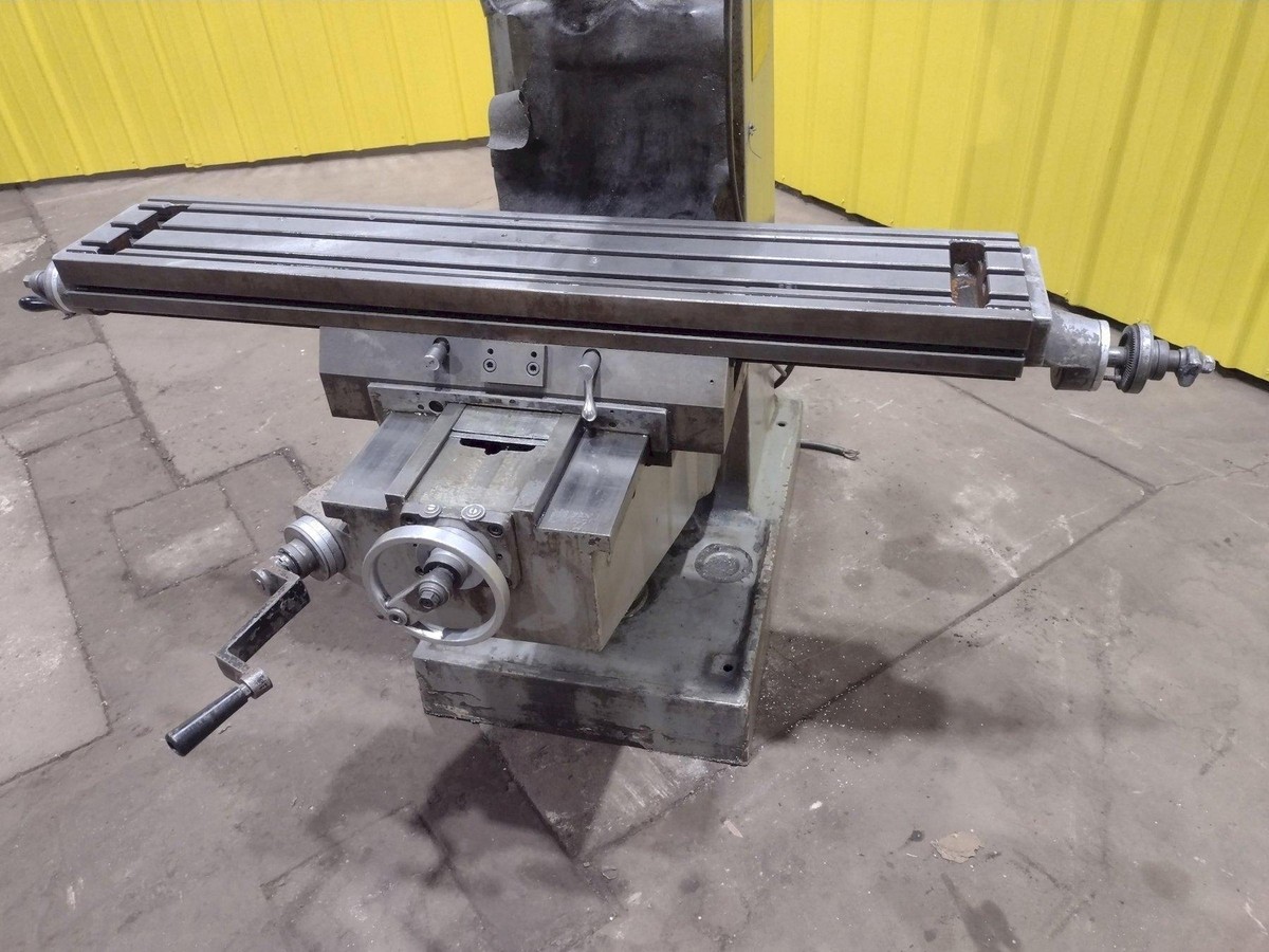 3 HP SUPERMAX MODEL #YCM-16VS VARIABLE SPEED VERTICAL RAM TYPE
