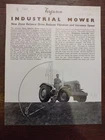 Original "Industrial Mower" sales brochure brochure 1956