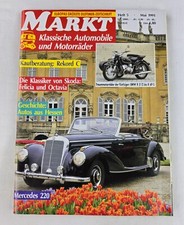 Oldtimer Markt Heft Mai 5-1991 - Skoda Felicia Octavia Mercedes 220 Rekord C
