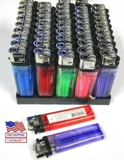  Lot of 50,100,200--Disposable Lighters,Spark  Wheel Full size child Safety-PL50