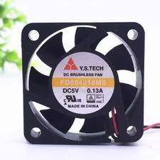 Y.S.TECH FD054010MS 4010 5V 0.13A 4CM 2-wire mute cooling fan