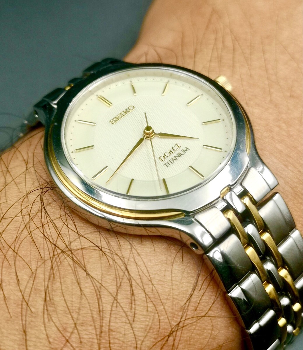 Nice Seiko Dolce Titanium unisex Quartz watch. | eBay Nice Seiko Dolce Titanium unisex Quartz watch. | eBay