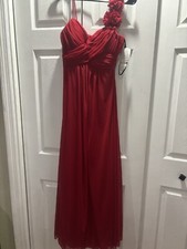 camille la vie Prom Red Dress