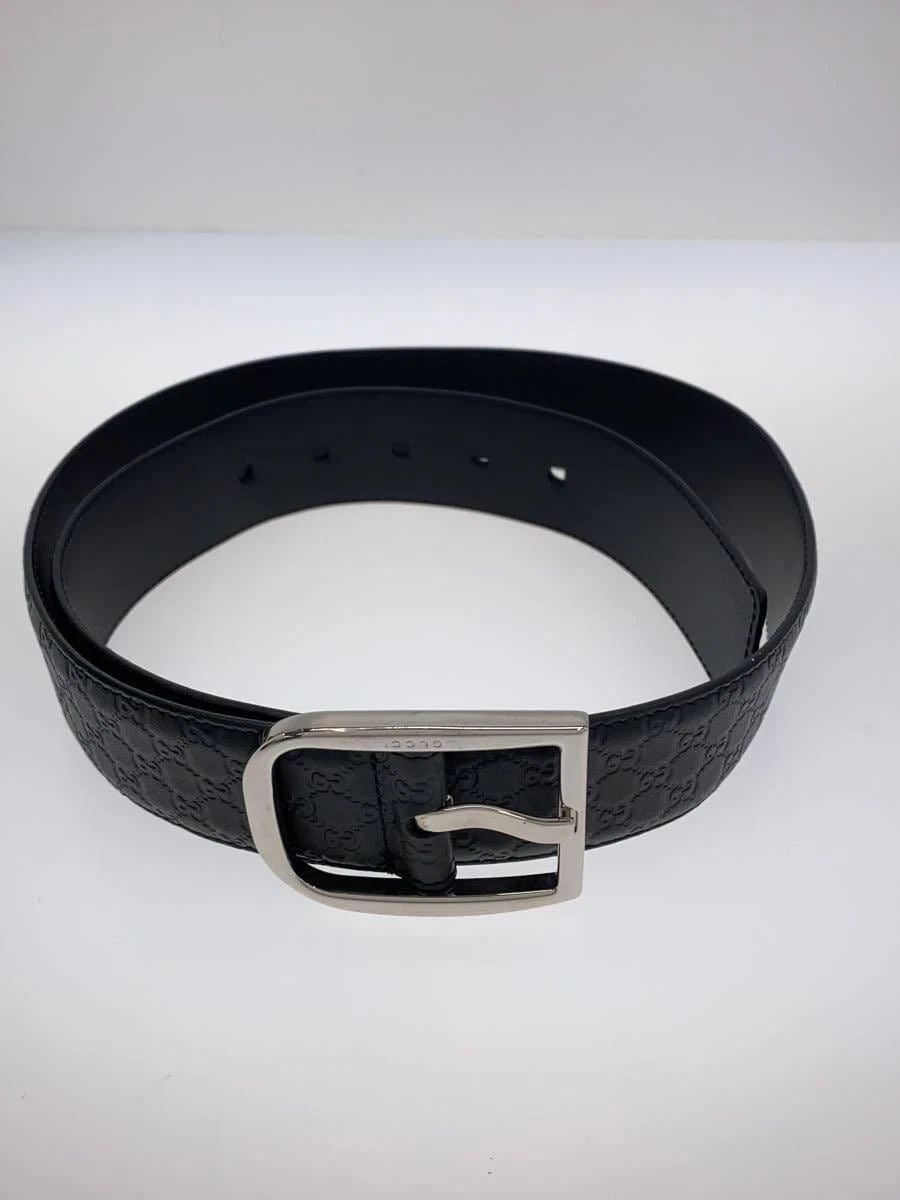 Ceinture homme GUCCI noire unie 449716 occasion