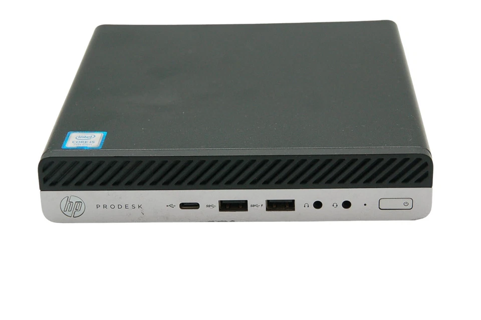 HP ProDesk 600-G3, Mini, i5 Gen 7, 256 SSD 12 RAM, Windows 10 Pro - Image 3 of 4