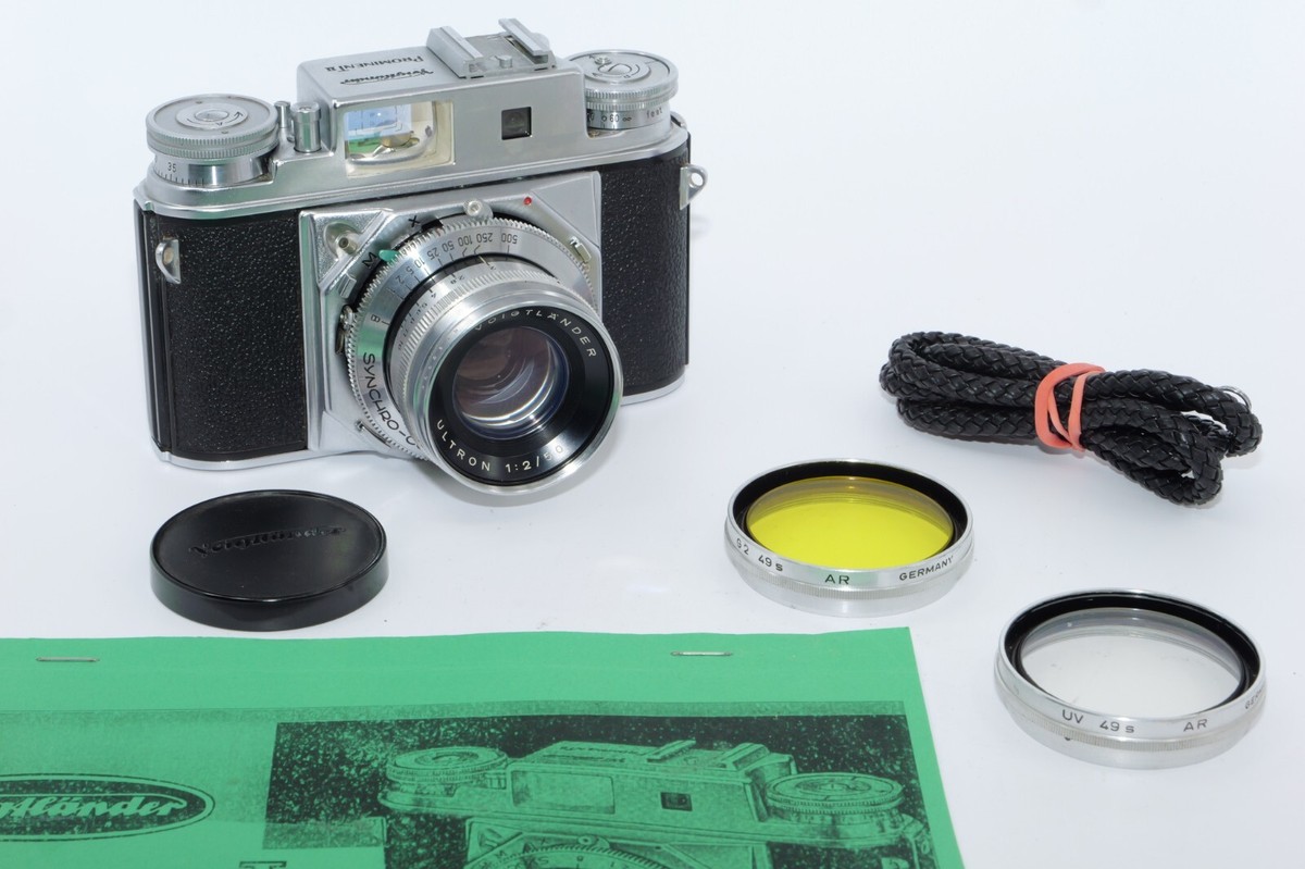 VOIGTLANDER PROMINENT II ボディ VOIGTLANDER PROMINENT II w. ULTRON 50MM F2 LENS 35mm Film