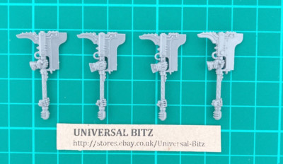 Cthonian Beserks Heavy Plasma Axes x 4 C Leagues of Votann Warhammer V4 C