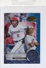2022 Gold Label Base Class 1 Blue #38 CJ Abrams 017/150 - Washington Nationals