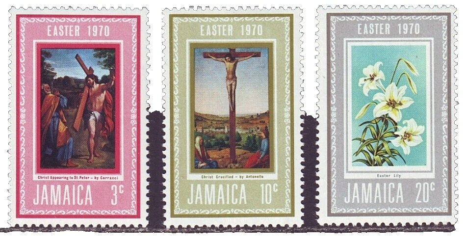 Estampillas de Jamaica de temporada, Navidad (1962-presente)