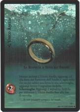 LotR TCG Foil - 4R1 - The One Ring, Answer to All Riddles - ITALIAN MINT