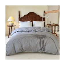 Waterproof Duvet Protector Cover King, Incontinence Reversible Duvet Protecto...