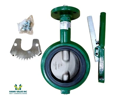 CAMERON DEMCO 4" DI WAFER NE-C 200 PSI BUTTERFLY VALVE J022122-1215341