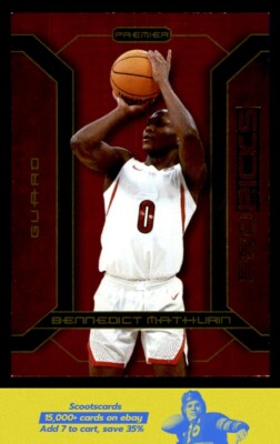 2021-22 Pro Picks Premier Bennedict Mathurin Holo-Star card #PP-4