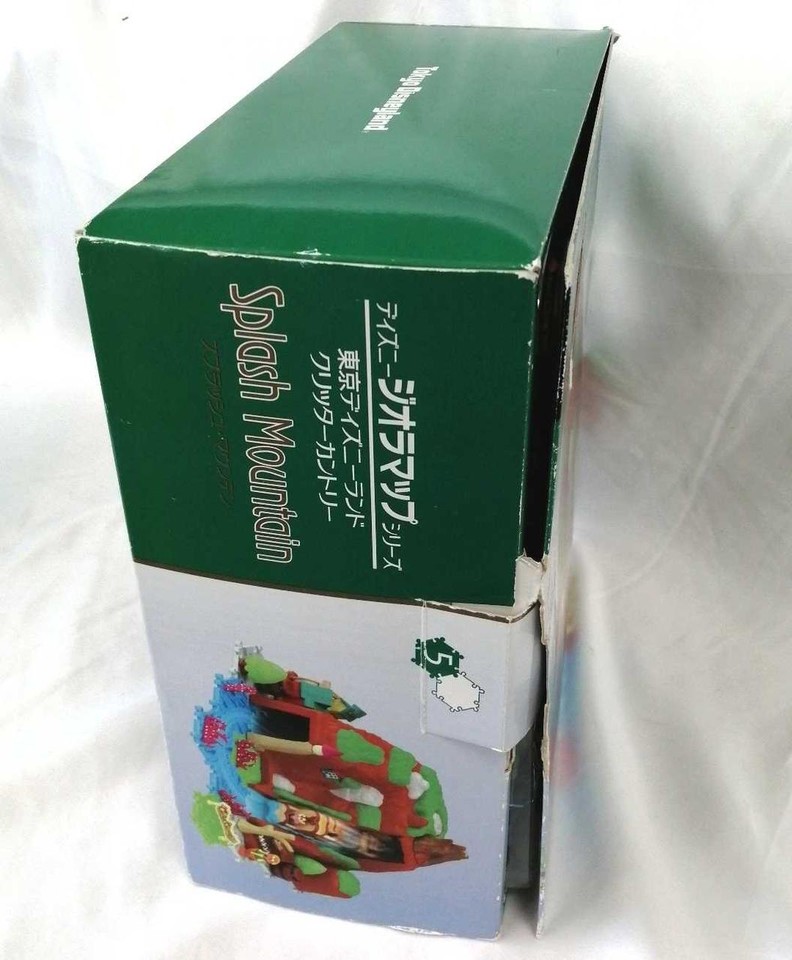 Disney Diora Map Series Tokyo Disneyland Splash Mountain eBay