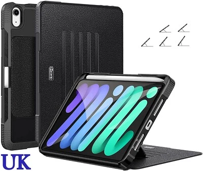 ZtotopCases Shockproof Auto Wake/Sleep Case w/ Pencil Holder | iPad Mini 6 2021