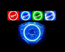 Kawasaki Ninja 650 Headlight Halo Angel Eye Demon Led Plasma Cob Light Single