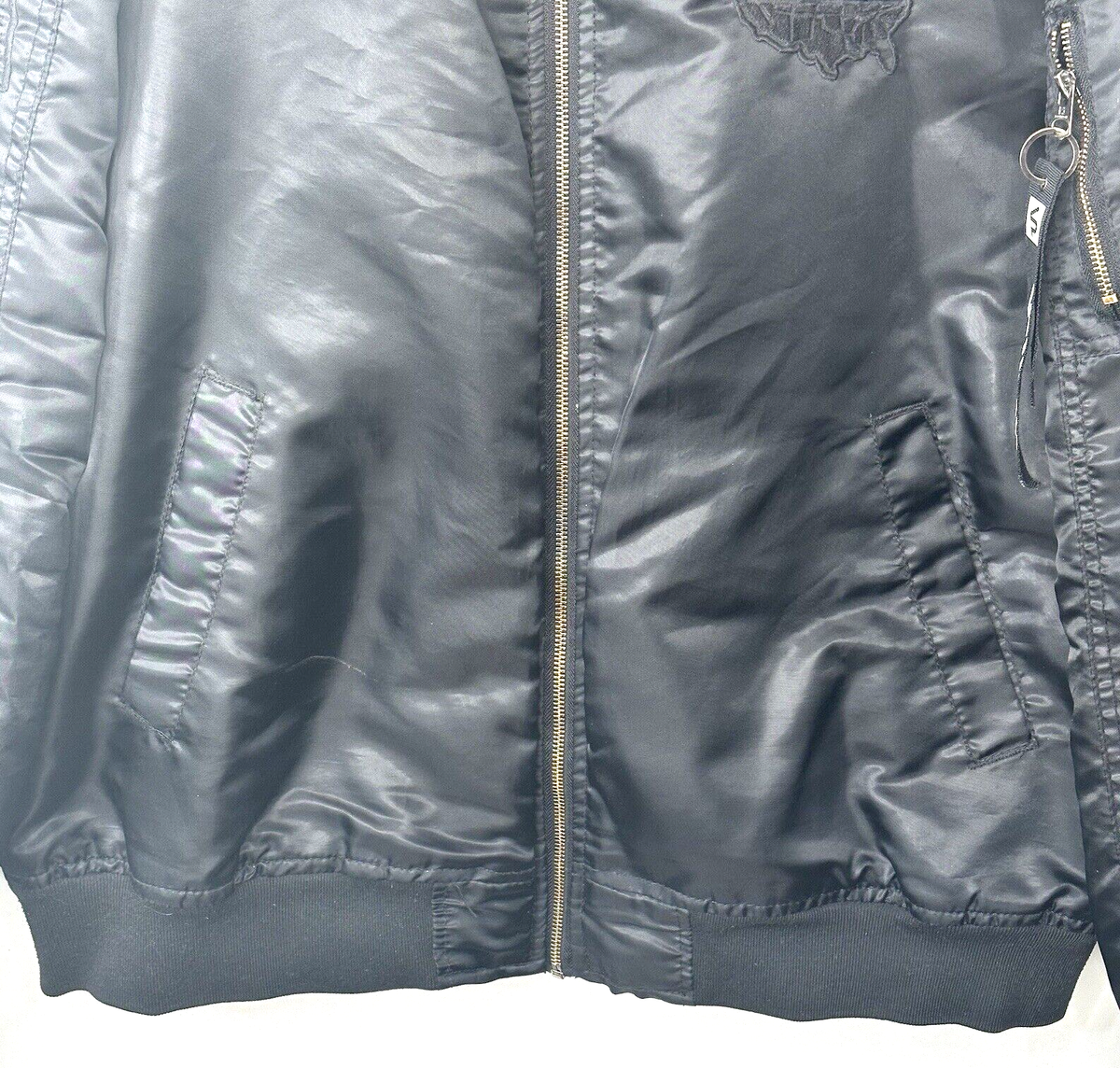 Vtg Southpole Mens Bomber Flight Jacket Y2K Authentic Vtg Southpole Mens Bomber Flight Jacket Y2K Authentic