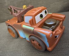 Fisher Price Shake N Go Disney Cars Tow Mater Truck Mattel 2005 Works
