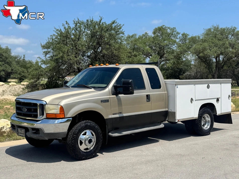 2000 Ford F-350 4x4 - 7,3 л Powerstroke - Lariat - сервисная кровать - Изображение 2 из 4