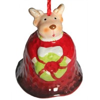 GlöCkchen Elch Glocke Weihnachten WeihnachtsanhäNger Dekoration Christbaum