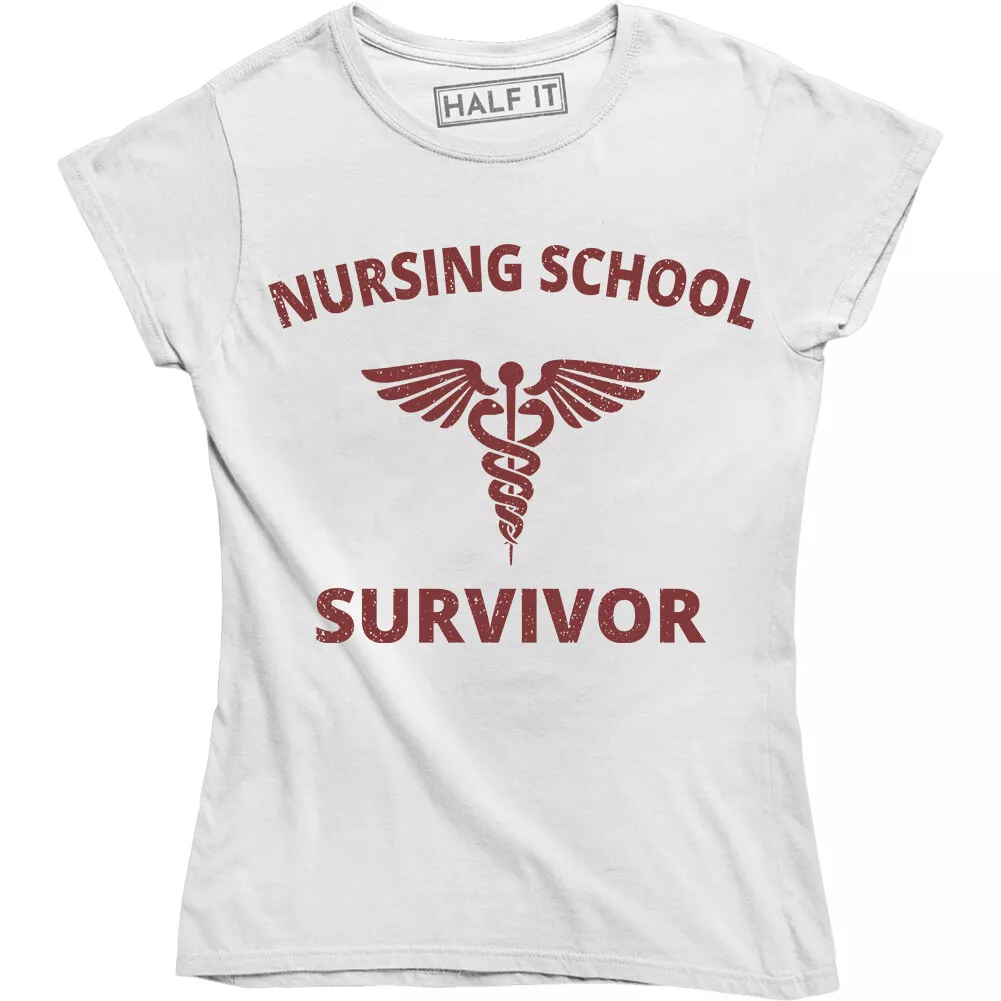 I survived nursing outlet school t shirt