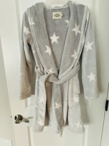 NEW UGG Brand Miranda Stars Print Soft Cozy Warm Women's Robe Bathrobe XS $175 - 第 6/11 張圖片