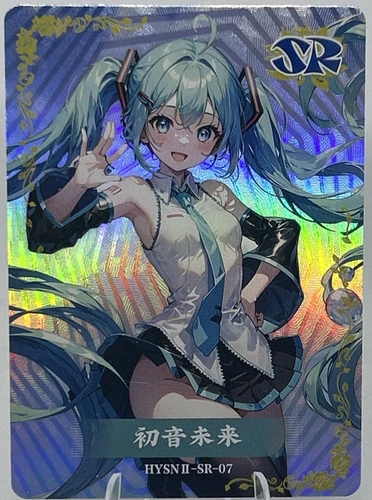 Goddess Story - Flower Girl 2 - Anime Waifu SR-07 Trading Card