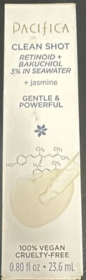 Pacifica Clean Shot Retinoid and Bakuchiol 3% In Seawater + Jasmine (J8)