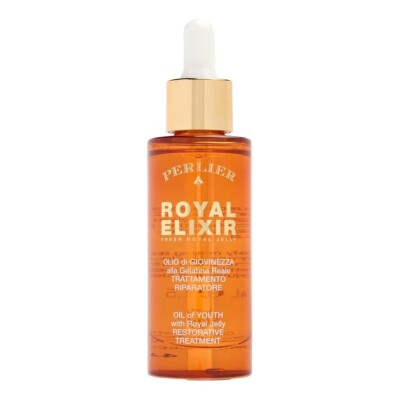 Perlier Royal Elixir OIL of YOUTH Restorative Treatment Royal Jelly .84 oz READ