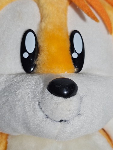 Rara bambola peluche Sonic the HedgeHog TAIL 16" Sonic SEGA Japan 1998 ETICHETTATA - Foto 12 di 17