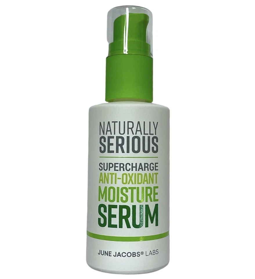 Lote 3 June Jacobs Naturally Serious Supercharge Suero Hidratante Antioxidante 1 Oz Foto 3 de 4