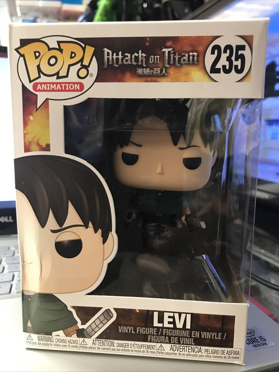 Funko POP Attack On Titan Levi Action Figure #235 889698141963| eBay
