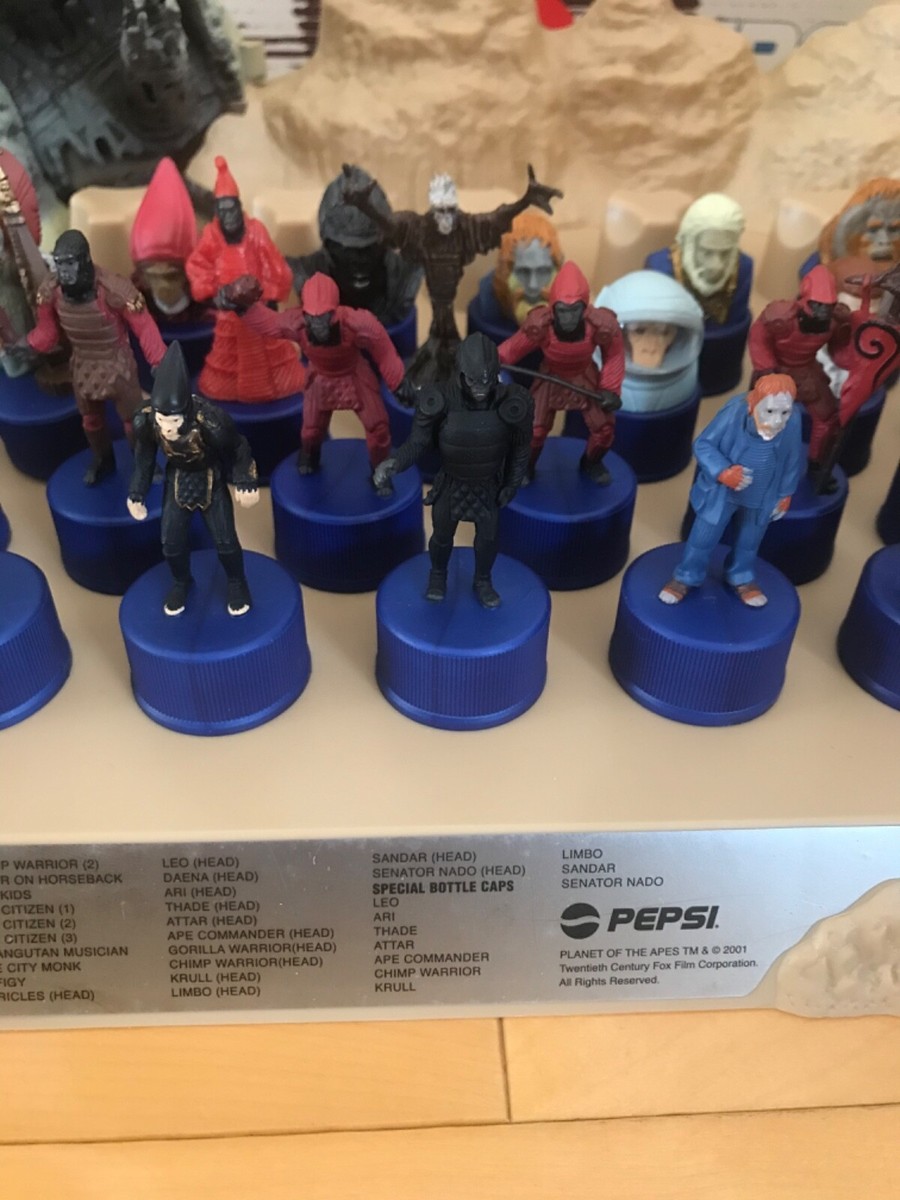 APE PEPSIコラボフィギュア planet of the apes APE pepsi cola figure collection complete